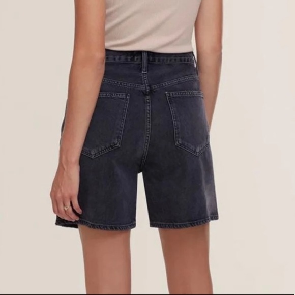 Agolde Criss Cross Upsized Short in Photogram - Picture 2 of 10